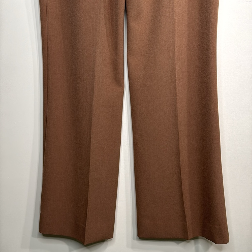 Calvin Klein Pants Brown Straight Leg High Rise in Sizes 8, 10, 14 16, - Picture 9 of 13